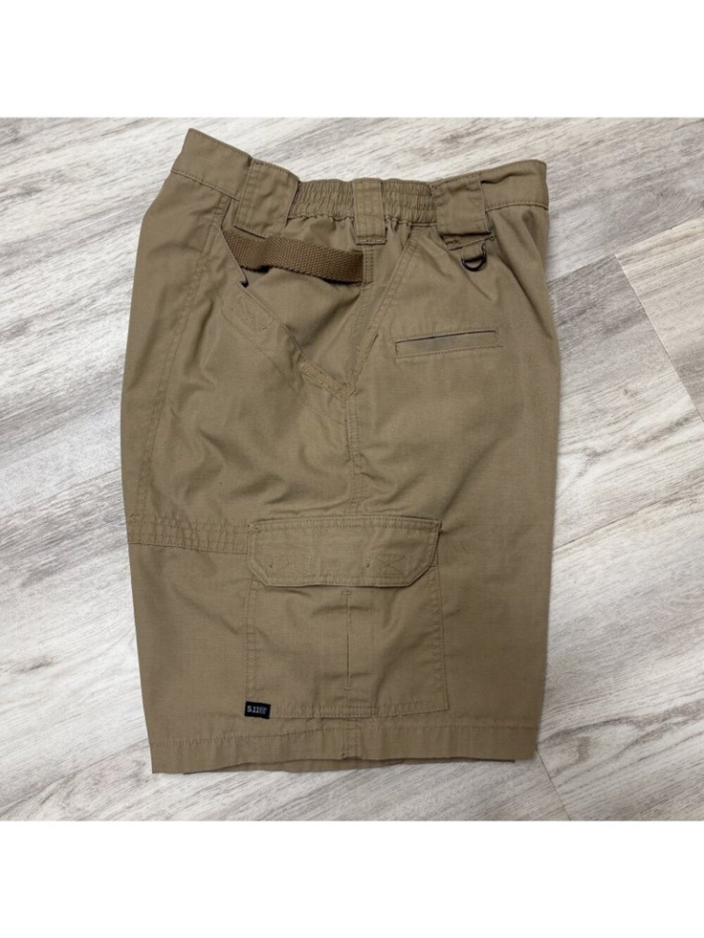 5.11 Taclite Pro Shorts Mens Size 34 Beige Ripstop Tactical Cargo Utility 73287 - Picture 3 of 9